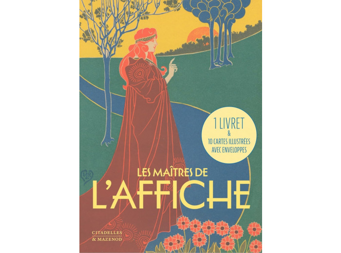 CARTES (1 ETUI DE 10 CARTES) MAITRES DE L'AFFICHE