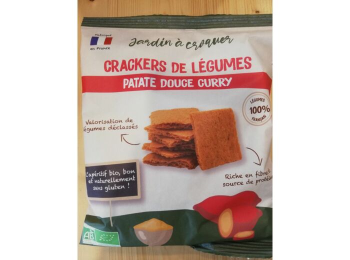 Crakers BIO patate douce curry