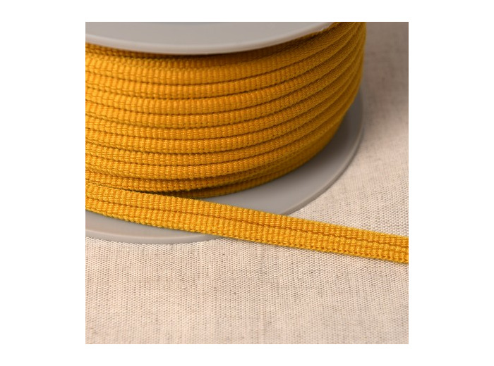 Double passepoil 518 Moutarde C42 9mm 100%polyester le mètre