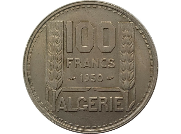ALGERIE 100 FRANCS TURIN 1950 TTB (Lec55)