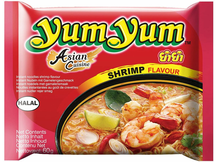 Yum Yum Soupe Nouille Crevette, 60g