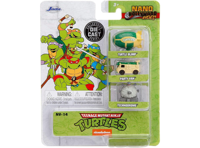 Ninja Turtles 3 Car Set - Nano
