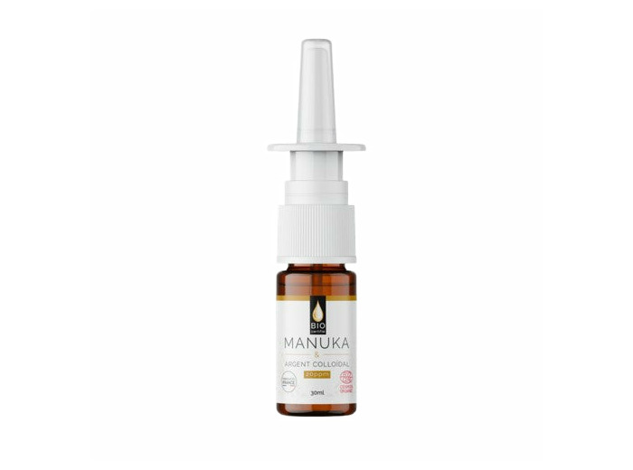 Spray Nasal Manuka Bio 16+ Sapin Baumier Argent Colloïdal 20ppm 30ml - Dr. Theiss