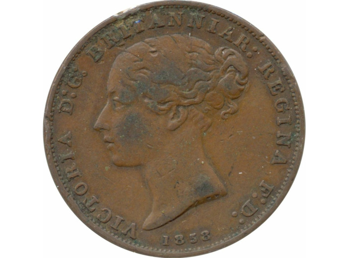 JERSEY 1/26 SHILLING VICTORIA 1858 TB+ N2