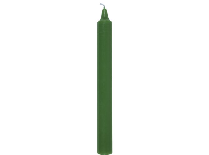 Bougie teintée masse - VERT FONCE D2,1 x Ht20cm