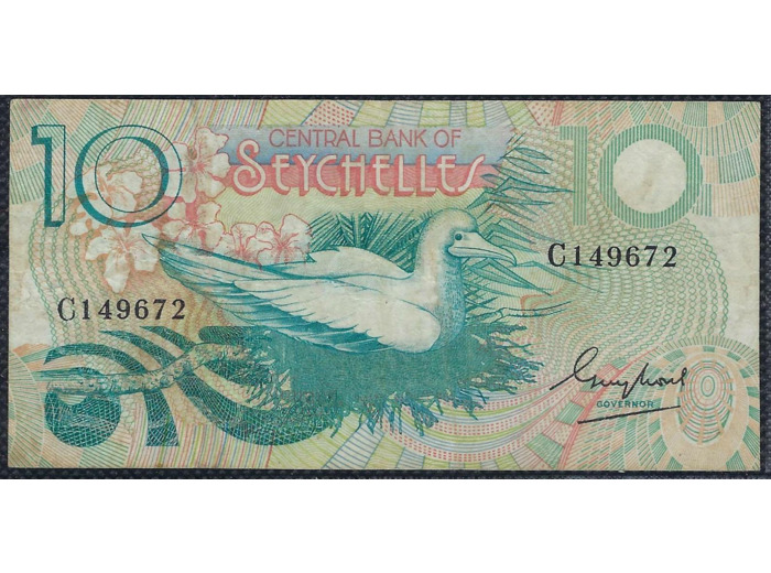 SEYCHELLE 10 RUPEES Non daté (1979) SERIE C TTB (W23a)