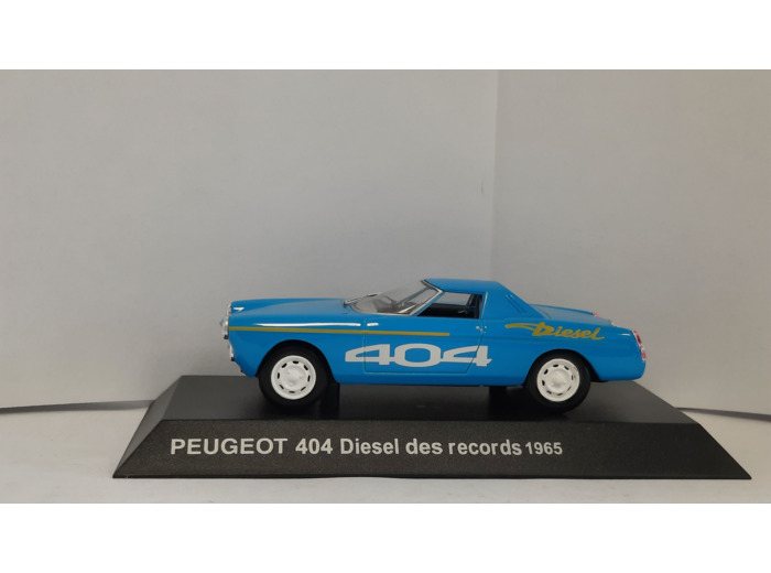 PEUGEOT 404 DIESEL DES RECORDS 1965 1/43