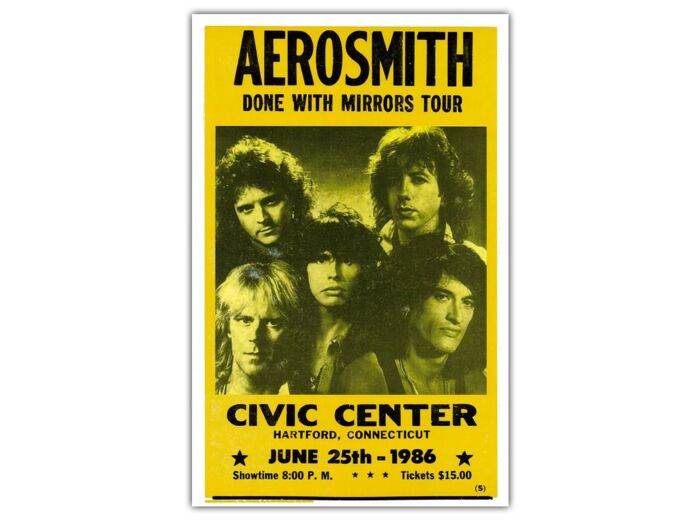 Affiche Aerosmith Civic Center