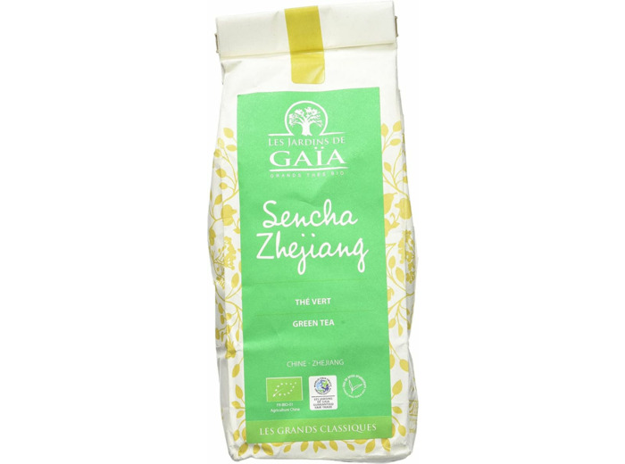 The vert Chine Sencha Zhejiang 100g LES JARDINS DE GAI
