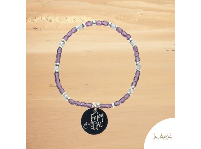 BRACELET MANTRA ENJOY LIFE
