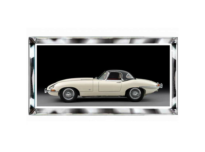 Tableau Jaguar TYPE E série 1 95x45cm