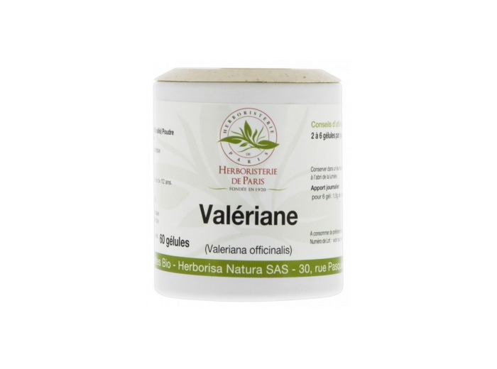 Valériane racine bio 250mg 60 Gélules