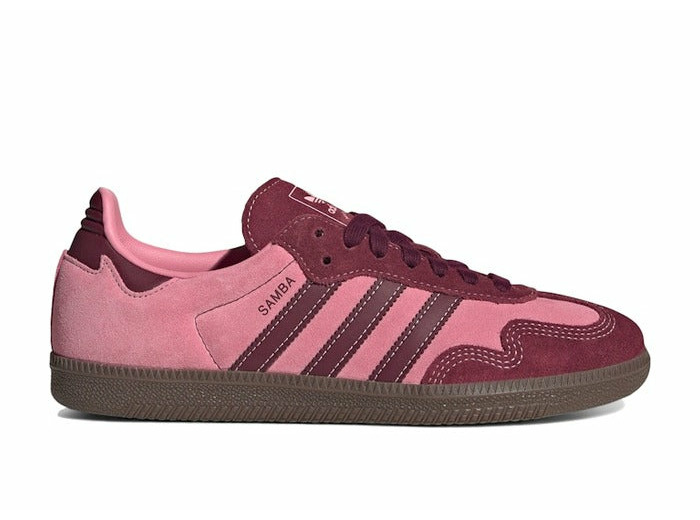adidas Samba OG Pink Spark Shadow Red (Femme)