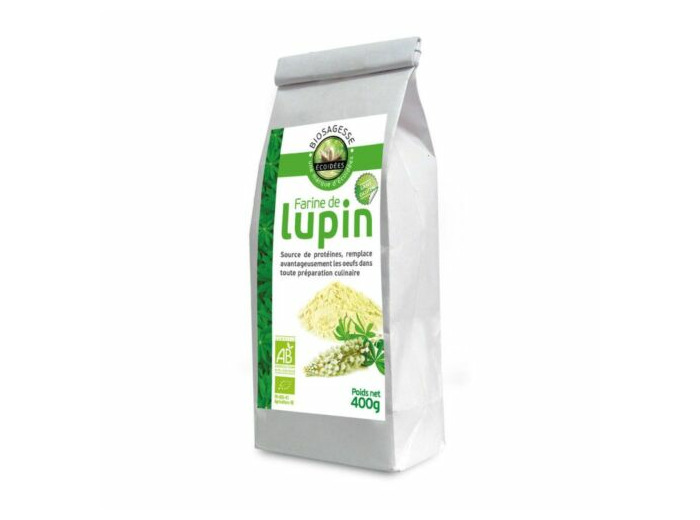 Farine de Lupin Bio-400g-Ecoidées
