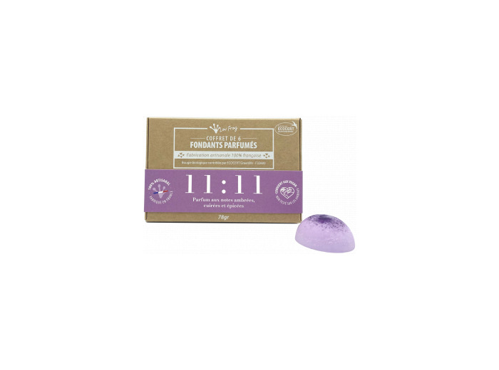 Coffret de 6 fondants parfumés 11:11