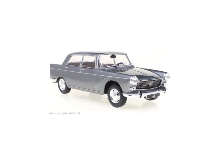 Miniature Peugeot 404 de 1960, Gris métallisé - 1:24 - WB124160