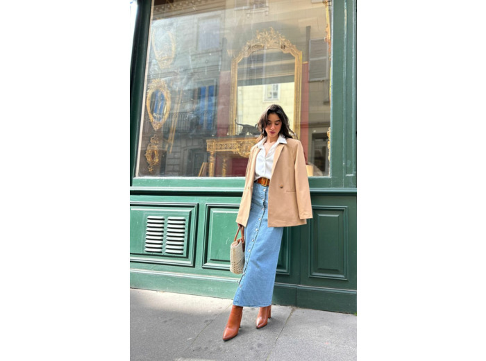 Veste blazer pretty camel