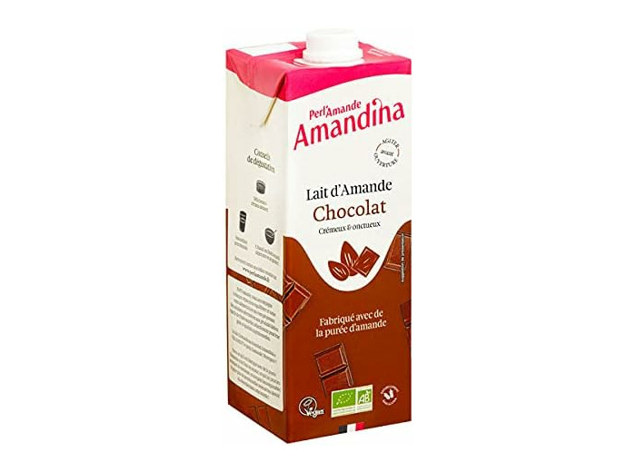 Boisson amande Amandina chocolat 1L PERLAMANDE