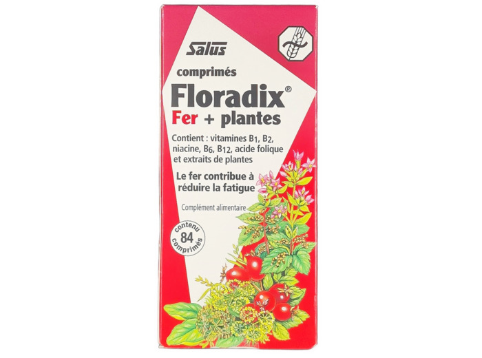 Floradix Fer + Plantes 84 Comprimés