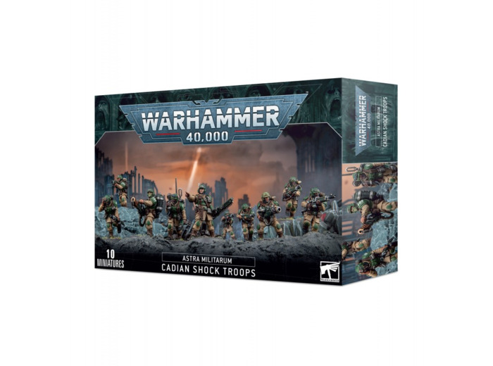 Warhammer 40 000 - Astra Militarum : Cadian Shock Troops