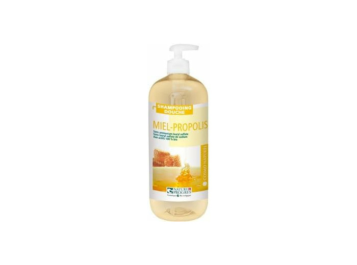 SHAMPOOING DOUCHE MIEL PROPOLIS 1L Cosmo Naturel