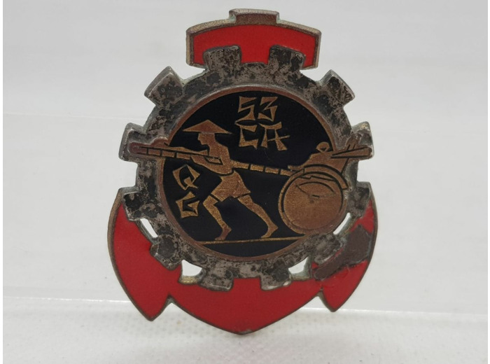 INSIGNE MILITAIRE 53 COMPAGNIE AUTO TRAIN QUARTIER GENERAL DRAGO