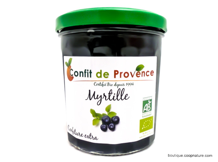 Confiture de Myrtilles Bio 370g