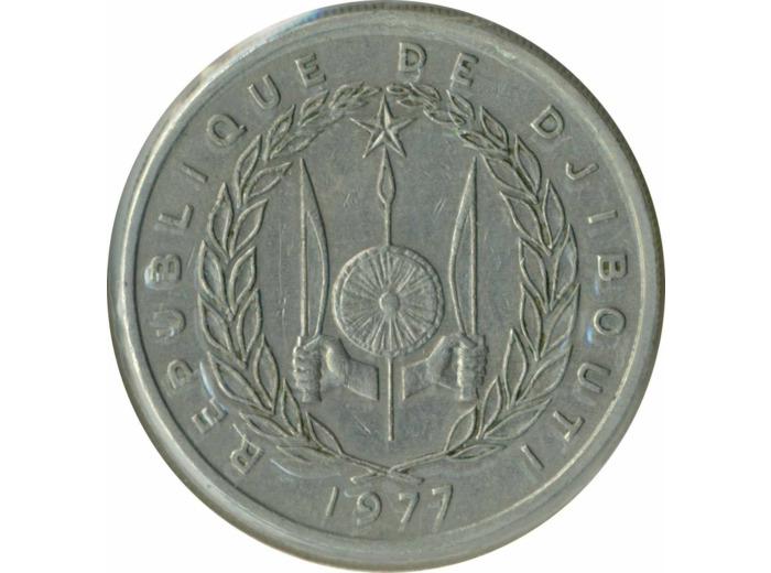 DJIBOUTI 100 FRANCS 1977 TTB