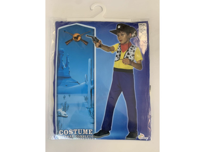 COSTUME COWBOY TAILLE 5/7 ANS de chez CESAR