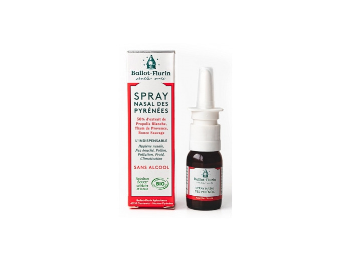 Spray nasal des Pyrénées sans alcool 15ml