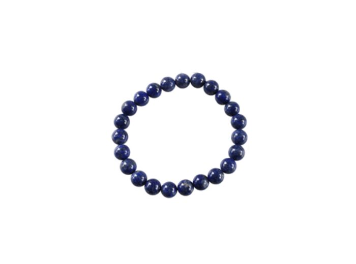 Bracelet en lapis lazuli 8 mm