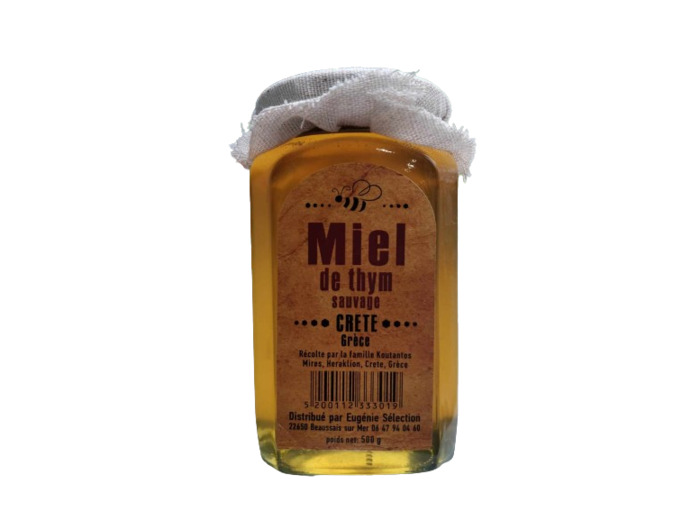 Miel de Thym sauvage de Crète-500 et 300g-Eugénie sélection