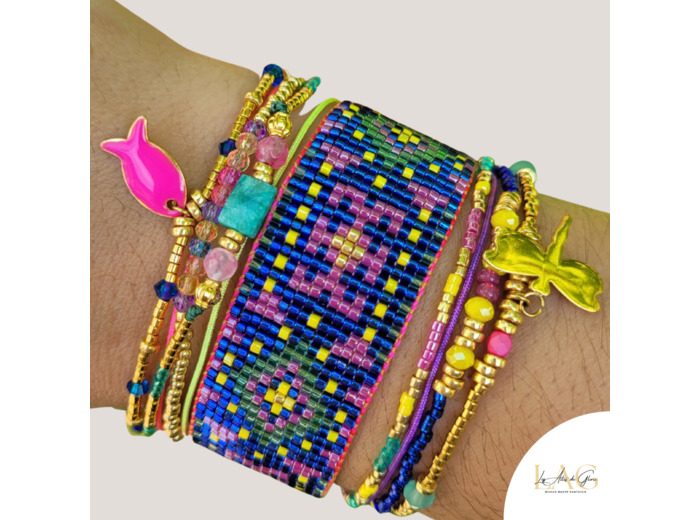 BRACELET MANCHETTE WEEK-END