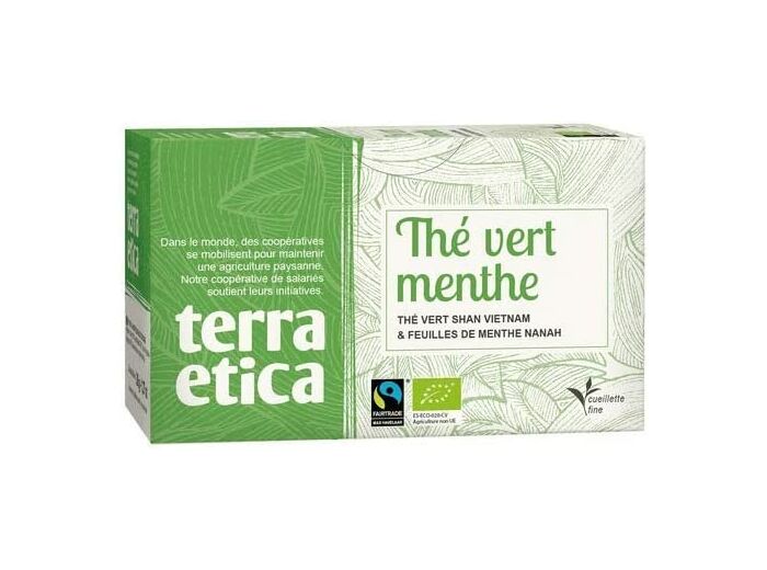 THE VERT MENTHE 20X1,8G Terra Etica