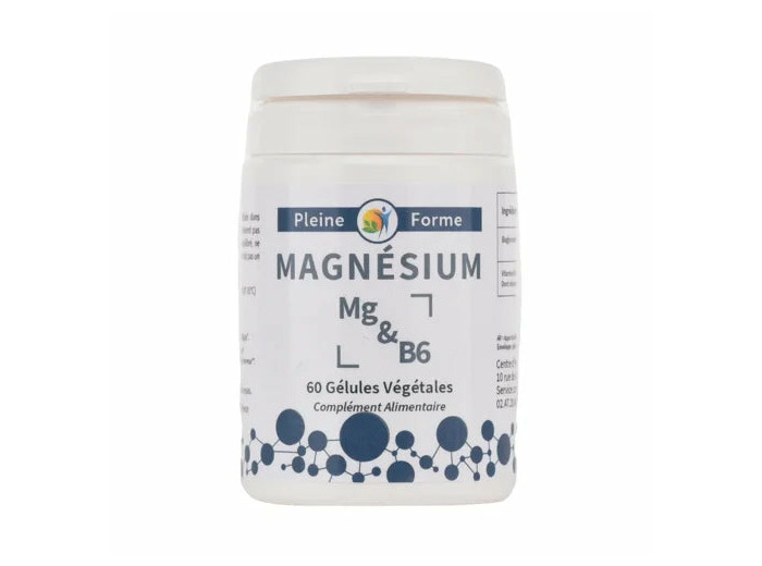 Magnésium & B6-600mg-60gélules-Pleine Forme