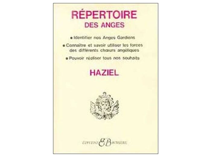 Répertoire des anges...