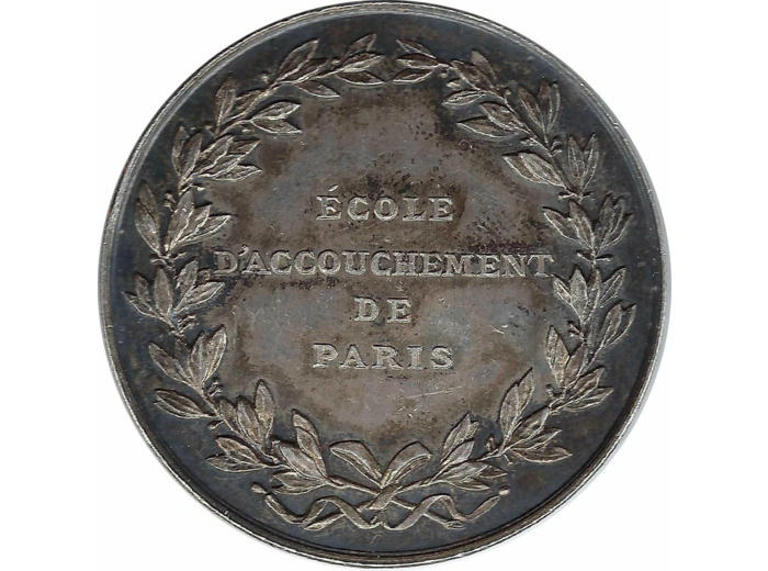 75 ECOLE D'ACCOUCHEMENT DE PARIS PRIX DE BONNE CONDUITE Melle BOMPAIRE 1907-1909