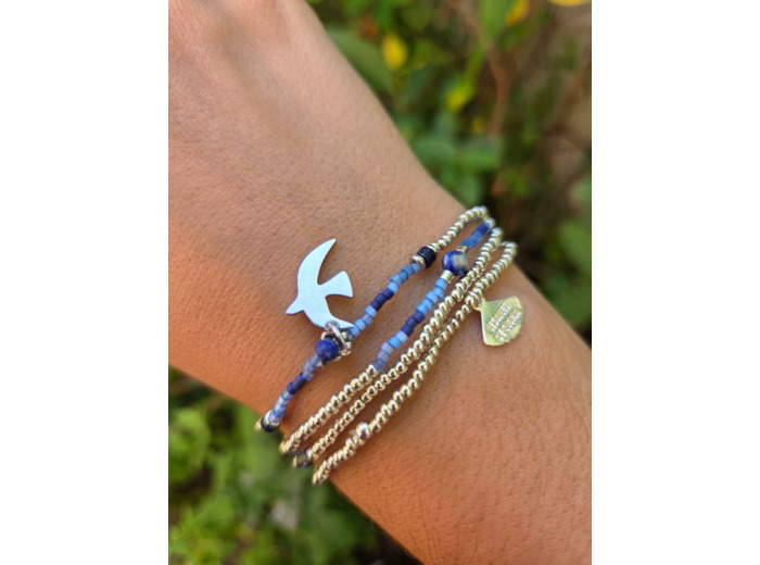 BRACELET MULTIRANGS NEW LIFE SILVER