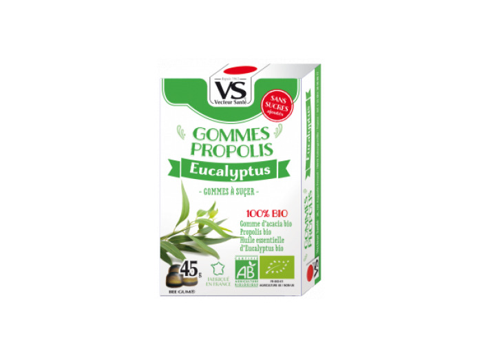 Gommes Propolis Eucalyptus 45g