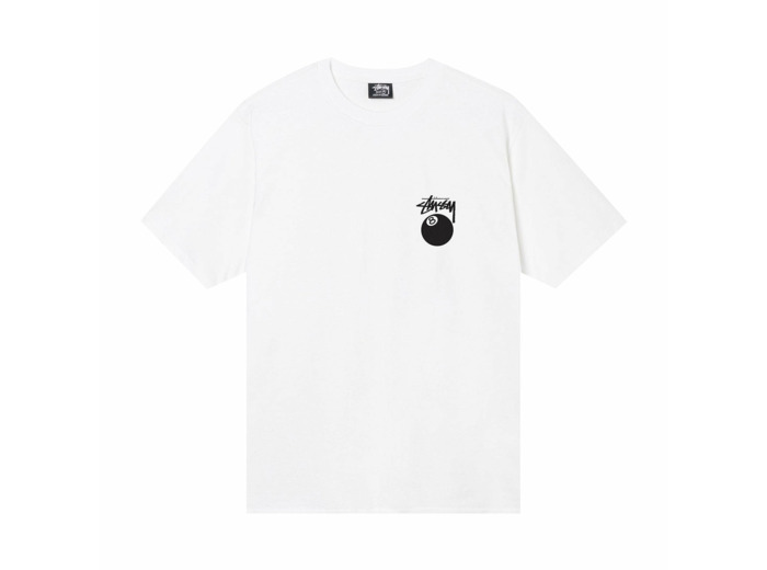 Stussy 8ball Billard White