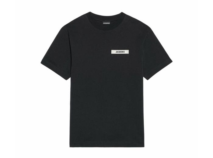 Jacquemus Le t-shirt Gros Grain Noir