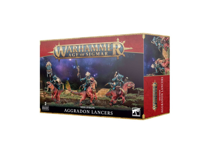 Warhammer Age of Sigmar - Seraphon : Aggradon Lancers