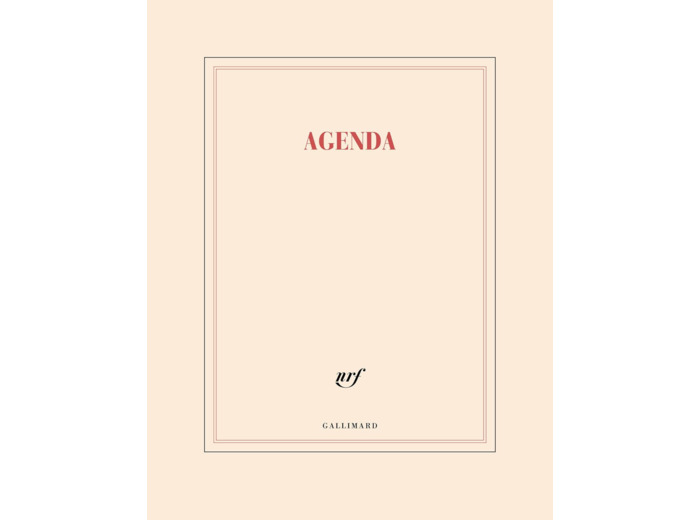 AGENDA LITTERAIRE SEPT. 2024-DEC. 2025 (PAPETERIE)