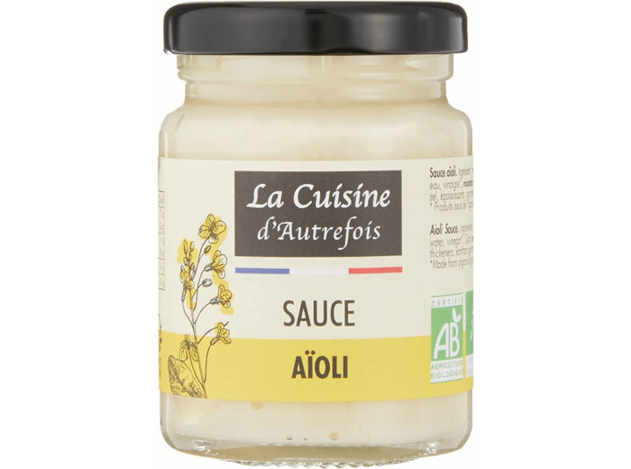 Sauce aïoli 90g La Cuisine d Autrefois
