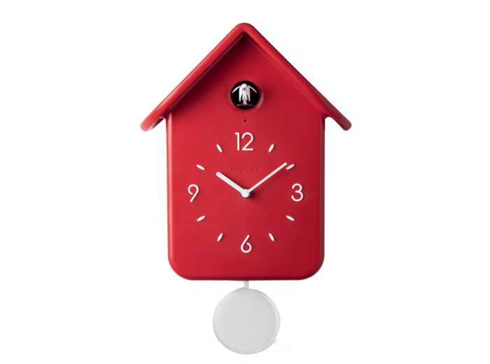 COUCOU - Horloge - Rouge - Guzzini