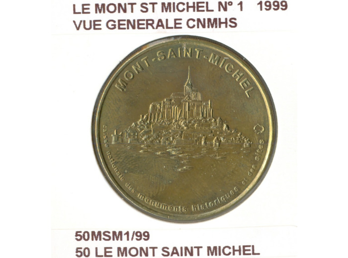 50 LE MONT SAINT MICHEL N1 VUE GENERALE CNMHS 1999 SUP-
