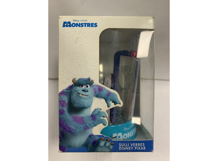 VERRE DISNEY PIXAR MONSTRES SULLI de chez AUCHAN