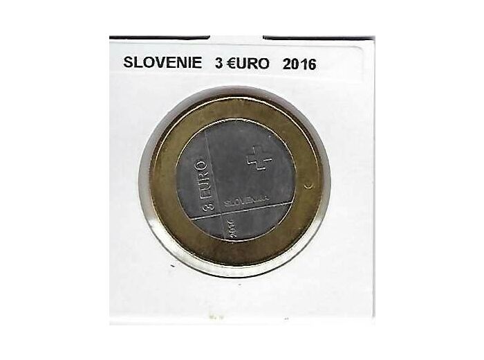 SLOVENIE 2016  3 EURO SUP