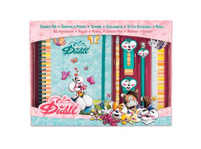 Diddl – Coffret Cadeau Écriture Enfant