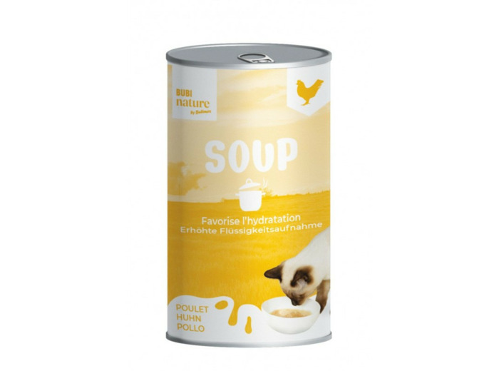 Bubi Nature Soupe au poulet, pour chat - 135g